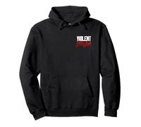 Violent Night Dark Christmas Front & Back Felpa con Cappuccio