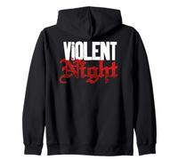 Violent Night Logo Felpa con Cappuccio