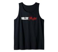 Violent Night Movie Logo And Santa Hammer Front & Back Canotta