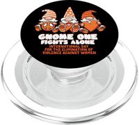 Violenza contro le donne Gnomo Uno combatte da solo Indossa PopSockets PopGrip per MagSafe