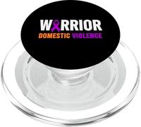 Violenza domestica Guerriero - Consapevolezza della violenza domestica PopSockets PopGrip per MagSafe
