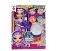 Violet 28 cm con slime kit e pet scoiattolo - rainbow high