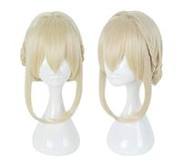 Violet Evergarden Cosplay Anime Violet Evergarden Costume Donna Costume anime giapponese Abito e parrucca Taglia unica Beige