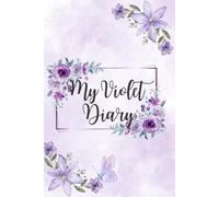 Violet, Floral Dot Diary: A 110-page dotted journal for notes, ideas, and everyday reflections