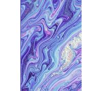 Violet Flow: Cute Fluid Art Journal for Women and Teens | Lined Notebook for Writing and Note-Taking