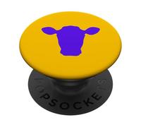 Violet Harmony | Abstract Minimal Form PopSockets PopGrip Adesivo