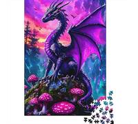 VioletDragon Puzzle in Pezzi MythicalBeast 1000 Pezzi Carta Riciclata Per Donne, Regali Per Uomini Puzzle Per Adulti Divertente E Stimolante Gioco Familiare 52x38cm/1000pcs