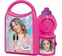 Violetta 749271 - Set: Portamerenda + Borraccia Sport (400 Ml) 19X7X21 Cm