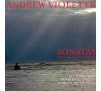 ANDREW VIOLETTE Sonatas for Cello & Clarinet (CD)