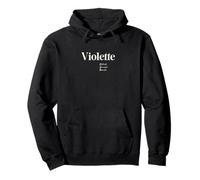 Violette - Delicata, graziosa e romantica Felpa con Cappuccio