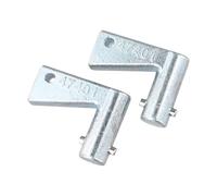 Violiica 2 chiavi di scollegamento isolatore batteria per JCB 701/47401, ricambio in metallo per mini escavatori e dumper JCB modelli da 100C-1 a 90Z-1