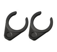 Violiica 2 pezzi pieghevole per pedale della bici blocco sgancio rapido per Brompton Mks Ofix e Tiparts pedali fibbia di protezione anti-sblocco per la sicurezza del ciclismo