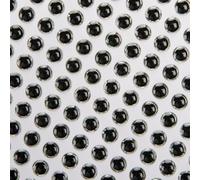 Violiica 500 occhi adesivi 3D per esche da pesca, 6 mm e 8 mm, in resina epossidica, autoadesivi, per fai da te, esche e legatura di mosche, rosso, oro, argento (500 pezzi)