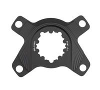Violiica Adattatore per catena a montaggio diretto per corone da strada BCD110 a 4 bulloni, per Easton 55g, MTB 60g e SRAM 3-Bolt Crank Interfacce, realizzato in lega di alluminio 6061, nero