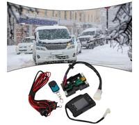 Violiica Aria 12V per pannello di controllo del riscaldatore diesel con monitor LCD, telecomando e cablaggio per modelli 3KW 5KW 8KW