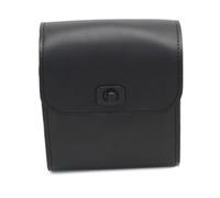 Violiica Borsa da manubrio per bicicletta e bici elettrica, borsa portautensili in PVC antigraffio, 25 x 8,5 x 18,5 cm, colore nero