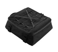 Violiica Borsa da moto impermeabile in nylon per bagagliaio, con sistema di fissaggio multi-cinghia, per BMW R1300GS, nero