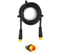 Violiica Cavo di prolunga impermeabile per Bafang e Julet Ebike Display Connettori 2/3/4/5 Pin Linea di Segnale 80Cm Lunghezza Nero