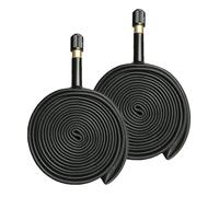 Violiica Confezione da 2 camere d'aria per bicicletta, 45,7 x 45,7 cm, in gomma butilica con valvola AV, resistente alle forature, per mountain bike, BMX, Cruiser e bici elettriche