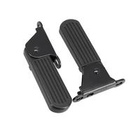 Violiica Coppia di pedali anteriori pieghevoli per ciclomotore elettrico - Battistrada antiscivolo, piastra in acciaio rinforzato per lato sinistro e destro, distanza tra i fori di montaggio 5 cm/7 cm