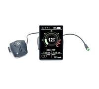 Violiica EB04 Smart Color IPS Display Luce Solare per 8fun Mid-Drive Motore, 3.5 pollici Schermo con BT APP, Navigazione GPS, IP67 Impermeabile, Per Protocollo CAN