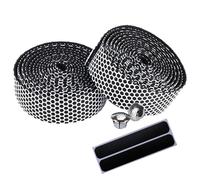 Violiica Eva Nastro Manubrio Antiurto Antiscivolo Per Bici Da Strada Con Bar End S E Nastri Di Finitura Lungo 2000Mm Nero