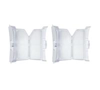 Violiica Filtro lanugine setaccio lanugine ricambio per Bosch Siemens Constructa Avantixx Ascenta Exxcel Logixx Serie 4/6/800 iQ300 iQ500 iQ700 iSensoric Extra Class Bianco