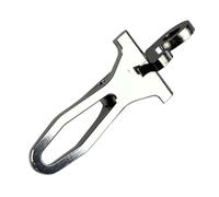 Violiica Gancio di ricambio pieghevole per reggisella per bicicletta, maniglia in lega di alluminio con gancio in acciaio inox, 64 x 23 x 19 mm, per modelli Brompton e 3sixty