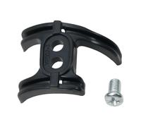 Violiica Guida per cavo del cambio e del freno per bicicletta, per movimento inferiore con vite di fissaggio, per la maggior parte dei modelli di biciclette, nero o blu