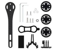 Violiica In Fibra di Carbonio Per Bicicletta Cronometro Staffa 180 ° Regolabile Con 3 Basi Per Strada Per Bici E Ciclismo Performance Tracking