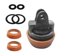 Violiica Kit di sostituzione del pistone della pompa del pozzo dell'acqua del ghisa Tipo 75 Sostituzione manuale della pompa dell'acqua con le guarnizioni della guarnizione di cuoio per il sistema di