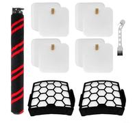 Violiica Kit di spazzole per filtro Shark LA555 per Rotator Pet Pro, include 1 rullo 2 HEPA 4 schiuma 4 filtri in feltro spazzola di pulizia