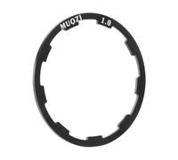 Violiica Kit distanziali per mozzo scanalato, 7 misure, spessore 0/.5/.85/2.0/2.18/2.35/2.5 mm, lega di alluminio per riparazione e installazione cassette a 7/8/9/10/11 velocità