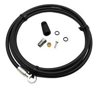 Violiica KIT TUBO FRENO A DISCO Idraulico 200cm con inserto Olive per SLX, XT, XTR, SRAM - Tubo flessibile in acciaio ad alta pressione a 3 strati, filettatura CNC