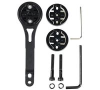 Violiica Lega Per Bike Computer Mount Per Giant E Liv 26Gth Strada Per Bici Faro Supporto Per Freno Olio Tipo 6061 Alluminio Nero