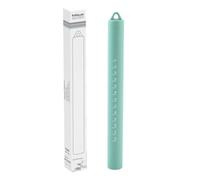 Violiica Mattarello antiaderente in silicone con manico in acciaio inox per cottura e cottura, rullo per impasto, 26,4 cm, utensile da cucina lavabile in lavastoviglie