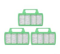Violiica Microfiltro lavabile per aspirapolvere Bork, per Thomas per Airtec, per Sebo per modelli K3 per 6629ER 6608ER 6696ER (confezione da 3)