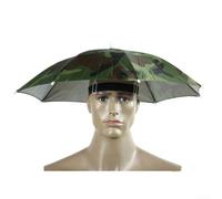 Violiica Ombrello pieghevole cappello 55,1 cm protezione da pioggia e sole | Design pieghevole, diametro 55,1 cm, protezione da pioggia e sole, leggero 80 g, si adatta allo zaino