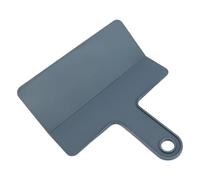 Violiica Paraspruzzi per catena di motocicli, per olio e cera, design pieghevole regolabile a 360°, in polipropilene blu, 120 x 180 mm, per manutenzione bici e moto