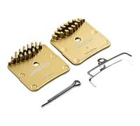 Violiica Pastiglie freno a disco per bicicletta, in metallo, oro, per Shimano BR-R9170/R8070/R7070/RS505, SLX/XT M985/8000/666, M640/M8020, DO3S/NO3A/NO4C/BR-M9120