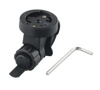 Violiica Per Computer Della Bicicletta E Luce Anteriore Manubrio Mount Per Garmin Nero Abs Per Bike Gps Staffa Del Supporto Per 1235Mm Diametro Del Tubo