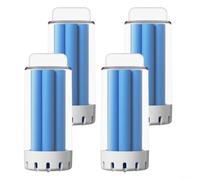 Violiica Per ECOVACS Solido Detergente Mop Panni per DEEBOT N30 Per OMNI N30 PRO Per OMNI DSC060002 Robot Aspirapolvere Agente di Pulizia Acqua Pura con Aroma Fresco Blu Confezione da 4