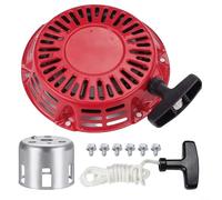 Violiica Per Honda GX120-GX200 Pull Start Assembly, kit completo di avviamento a strappo con corda e viti per motori da 4-6,5 HP, adatto per serie 28400-ZH8