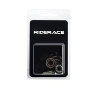 Violiica Puleggia guida deragliatore posteriore per 8/9/10/11 velocità per bicicletta da strada, 41 x 41 mm, in lega di alluminio con cuscinetti in ceramica, nero