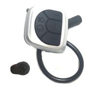 Violiica Pulsante interruttore a 6 pin per motore centrale Tongsheng TSDZ2, per display VLCD5, pezzo di ricambio per bici elettrica (nero)