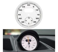 Violiica Quadrante bianco per Porsche 911 Carrera 991 (2013-2019) 997 (2005-2012) Cayenne 958 Panamera 970 718 Boxster Cayman Macan Compatibile