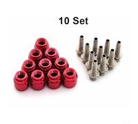 Violiica Set di 10 aghi per olio dei freni per StealthamaJig Quick Connection (senza chiave)