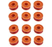 Violiica Set di bobine per decespugliatori Worx GT WG, 12 pezzi, per modelli 150, 151, 155E, 163E, 169E, manutenzione del giardino
