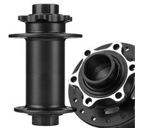 Violiica Specifiche Boost, mozzo anteriore con asse passante, 110 x 20 mm, freno a disco a sei bulloni a 32 fori, lega leggera 6061, nero