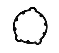 Violiica Spessore del distanziatore offset della corona da 2 mm per le manovelle 3Bolt 6061 Rondella della lega di alluminio per la messa a punto della catena per Evosid e altre guarniture Directmount